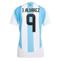 Argentina Julian Alvarez #9 Replika Hemmatröja Dam Copa America 2024 Kortärmad